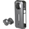 Generico Compatibile con Insta360 il set di accessori multi-pack X3 con protezioni, custodia, staffa e pellicola for schermo(Protective Cover A)