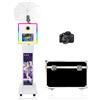 XHSOHTD Photo Booth portatile compatibile con tutti i modelli di iPad e fotocamere, 2 in 1, supporto portatile per selfie con custodia da volo, per compleanni, matrimoni ed eventi (macchina + fotocamera)