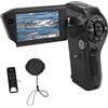 Plyisty Videocamera Portatile, Videocamera Per 8K Da 75 MP Con Doppio Obiettivo, Zoom Digitale 16X, Messa A Fuoco Automatica, Schermo Orientabile Da 3 Pollici, Telecomando
