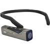 LLOOPK Videocamera, Videocamera Vlog indossabile montata sulla testa 4K Mini Digital Camara(EP7)