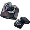 Coyktonty Obiettivo Mod Ultra-Grandangolare 155 Gradi Max per GoPro Hero 9 10 11 11 Mini Nero Action Camera Accessori Anti Shake Water Proof Lens