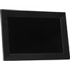 ASHATA Cornice Digitale WiFi da 10 Pollici, Smart Frames, IPS 1280x800 Touch Screen Display Cornice per Foto Cloud, Condivisione di Foto Tramite App, Spazio di Archiviazione da 16 GB, (Nero)