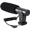 LLOOPK Videocamera, Microfono stereo sulla fotocamera for Vlog Live Streaming DV Camcorder Video Sound Recorder
