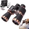 Generic Binocolo compatto - 20 x 50 binocolo ad alta potenza, impermeabile, binocolo da esterno con custodia per il trasporto, grande oculare per caccia, viaggi, partite di calcio