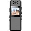 OPFVUJIKX Fotocamera corporea, A22 Mini Fotocamera Corpo Digitale 1080P Schermo LCD Professionale Portatile Visione Notturna Magnetica Piccola Sport DV Videocamera per la Sicurezza, il Lavoro(Only Camera)