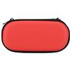 ASHATA Custodia per PS Vita, Rigida Custodia Compatibile per PS Vita, Custodia Morbida Nera Custodia Morbida Protettiva, Custodia da Viaggio Custodia da Viaggio Borsa(Rosso)