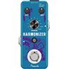 Amuzik Guitar Harmonizer Effect Pedal Digital Octave Effects Pedals Harmony Pitch Shifter Detune For Electric Guitar Bass Mini Size True Bypass