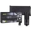 Shure SM4-K Microfono a condensatore cardioide cablato per Home Recording, Nero
