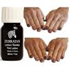 Zebratan Trucco vitiligine su misura Zebratan - 30 ml Marrone Medio - Lozione autoabbronzante - non grassa, non un fondotinta - mimetico piastre