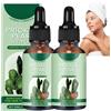 SURDVAS Olio di semi di fico di cactus - Olio di semi di fico di fico di cactus biologico puro al 100% per il viso, siero anti-invecchiamento idratante intensivo per tutti i tipi di pelle, olio Gua Sha