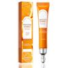 LOOUXC Crema per gli Occhi con Vitamina C, Crema Contorno Occhi Antirughe, con Rullo Oculare, Riduce le Rughe e le Borse, Occhiaie e Borse, Una Pelle Sotto Gli Più Liscia E Luminosa (1x20ML)
