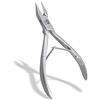 DZ Beauty Instruments DZ - Pinza per unghie a punta per unghie profonde, punta fine 13/11 cm, in acciaio inox