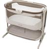 Maxi-Cosi Maxi Cosi Iora Select Culla Co-sleeping, 0-6 Mesi (9 kg), Culla Fianco Letto a Dondolo Pieghevole, Materasso CloudCore 3 cm, 5 Altezze Regolabili, 4 Ruote, Funzione Easy Slide, Elegance Truffle