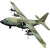 TECKEEN 1/50 Scala USAF C-130 Hercules Trasporto Aerei FAI DA TE Artigianato Carta Modello Kit per la Collezione