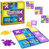 Goorder Gioco Tic Tac Toe, Giochi da tavolo classici Xo Chess, Giochi da tavolo classici e puzzle portatili, Giochi strategici per bambini, giochi di Mastermind e fidget toys, giochi da viaggio per