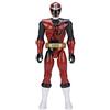 BANDAI Statuina dei Power Rangers, 43621, Serie Ninja Steel, Ranger Rosso, 30 cm