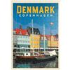 MyPuzzle.com MyPuzzle Danimarca: Copenaghen, Poster D'epoca - Premium 100 Pezzi Puzzle - MyPuzzle Collezione speciale di Anderson Design Group