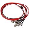 Tbest Set di Luci per Auto RC, 6 LED Fanali Posteriori 3-7V Diametro 5mm 3mm per Modelli Camion 1/10 Scala for Appassionati RC e Scenari Off-Road Notturni
