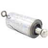 Kodxylytix Bastone magico tascabile portatile per esterni, in acciaio, per sport, argento, 1,5 m