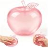 TOGETDREAM Apple Taba Squishy, Giocattolo Squeezable a Forma Mela Giocattolo Stress Realistico Palle Antistress Sensoriali a Forma Frutta, Frutta Decompressione Fidgets per Bambini e Adulti