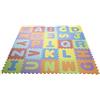 LANTUS 36 pezzi Alfabeto e Numeri Schiuma Puzzle Tappetino da gioco Morbida schiuma EVA Gioco Tappetino Numeri e lettere Neonati Bambini Bambini Giocano Cuscino strisciante Giocattoli ABC
