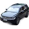 EMRGAZQD Veicoli a Motore in Scala 1:32 for Volkswagen Tiguan L SUV Pressofuso In Lega Metallo Giocattolo Modello Di Auto Suono Luce Collezione Regalo Modello di Auto Replica (Color : Black)