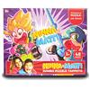 Ninna e Matti Tappeto Puzzle Jumbo, Tema Caricatura, Colore Viola, Dimensioni 90x60cm, 48 pezzi