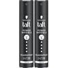 TAFT Schwarzkopf - Spray per capelli Power Invisible (250 ml), grado di tenuta 5, spray per capelli per tutti i tipi di capelli, non adesivo e senza appesantire, formula vegana * (Confezione da 2)