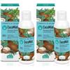 Helan, I Sorbetti CocoMint, Shampoo e Bagnoschiuma Uomo e Donna Profumato con Menta e Acqua di Cocco, Docciaschiuma Gel Fresco Delicato per Corpo e Capelli con Ingredienti Naturali e Vitamina C, 150ml