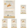 LOGONA Naturkosmetik Maschera viso anti-invecchiamento per pelle matura, rassodante e rinforzante, con acido ialuronico e olivello spinoso biologico, protection, 15 ml (Confezione da 5)