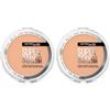 Maybelline New York Fondotinta in Polvere SuperStay 24H Hybrid Powder, Tenuta 24H, Make-Up dal Finish Matte Naturale, 30 (Confezione da 2)