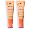 I Heart Revolution Peach Mattifying Primer, Primer Opacizzante con Niacinamide, Vegano e Cruelty-Free, 25ml (Confezione da 2)