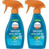 Leocrema, Acqua Solare Abbronzante Spray, Azione Rinfrescante e Idratante con Menta e Aloe Vera per Abbronzatura Intensa e Luminosa, Azione Anti Sale, 250ml (Confezione da 2)