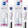 NIVEA Cellular Expert Filler Trattamento Contorno Occhi e Labbra, Crema Antirughe Rassodante con Acido Ialuronico e Acido Folico, Trattamento Labbra per Rassodare il Contorno delle Labbra (15 ml)