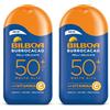Bilboa Burrocacao Latte Solare SPF 50+, Protezione Solare Molto Alta per Pelli Sensibili, Formula con Vitamina C, Idrata, Nutre e Protegge,Dermatologicamente Testato, 200 ml (Confezione da 2)