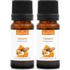 La Compagnie des Sens CURCUMA (Curcuma longa) BIO - 10mL - Olio Essenziale di Qualità Premium - 100% Puro, Naturale, Garantito ChromaCert® - Chemiotipizzato & Integrale (Confezione da 2)