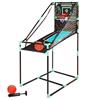 COLORBABY CB Games - Cestino da basket con segnalibro elettronico, struttura metallica 64 x 100 x 150 cm, design ritorno, con palloni, ideale per giocare in interni dai 3 anni (47999)