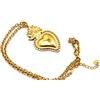 Handmade Generico Collana Corta Cuore Sacro - Acciaio Inossidabile | Oro o Argento