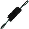 HOWGO Giocattolo per cani - Doppio manico per cani Bungee Chaser Toy 100% pelle di pecora, odore di pecora, giocattolo per tutte le razze (verde montagna, L)