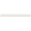 vidaXL Bordure per Prato 10 pz Bianchi Acciaio Laminato a Freddo, Bordatura del Bordo del Giardino, Bordatura del Letto del Giardino, Bordo del Giardino