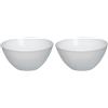 Excelsa Rainbow Insalatiera, 27.0 cm, Bianco (Confezione da 2)