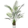 GarveeLife Artificiale Areca Palma Albero | Pianta Artificiale 100/120/125/130Cm | Palma Artificiale | Grande Pianta Artificiale Come Reale Per Soggiorno e Ufficio