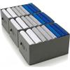 edihome, Organizer Armadio con Divisori per Cassetti, Contenitori Salvaspazio per Vestiti e Jeans, Organizzatore Pieghevole per Magliette e Biancheria (Pack 3 unità - 8 Divisori - Grigio scuro)