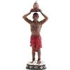 DRW Elegua statuetta in resina dipinta a mano Eleggua, 14 cm