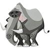 Sizzix Set di fustelle Sizzix Thinlits, Clarence, Mini Colorize di Tim Holtz, 11 fustelle