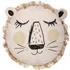 WELL HOME MOBILIARIO & DECORACIÓN WELL HOME - Cuscino con frange con faccia di leone