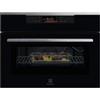 Electrolux PRONTA CONSEGNA - SPEDIZIONE IMMEDIATA Electrolux Serie 800 MealAssist CombiQuick KVLBE08X Forno da Incasso Multifunzione Elettrico Combinato Microonde 60 cm compatto Altezza 45 cm Wi-Fi Estetica Intuit vetro nero con finiture inox antrimpronta