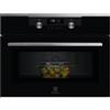 Electrolux PRONTA CONSEGNA - SPEDIZIONE IMMEDIATA Electrolux Serie 500 KVMDE46X Forno Microonde con Grill da Incasso 60 cm Altezza 45 cm 44 Litri Estetica Intuit vetro nero con finiture inox antrimpronta e Manopole push-pull