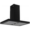 Silverline PRONTA CONSEGNA - SPEDIZIONE IMMEDIATA Silverline 4110 Cappa a Isola 90 x 66 cm Nero - 4110.9.733.03