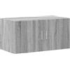 vidaXL Mobile a Parete Grigio Sonoma 80x42,5x40cm in Legno Multistrato